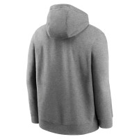 Dallas Cowboys Nike Rewind Club Fleece Pullover Hoodie - Heathered Gray