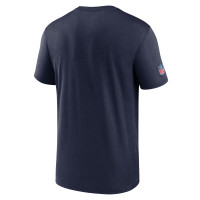 Dallas Cowboys Nike Sideline Infograph Performance T-Shirt - Navy