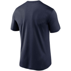 Dallas Cowboys Nike Wordmark Legend Performance T-Shirt - Navy