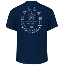 Dallas Cowboys Profile Big & Tall Two-Hit Throwback T-Shirt - Royal