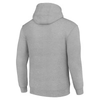 Dallas Cowboys Starter Half Helmet Logo Pullover Hoodie - Heather Gray