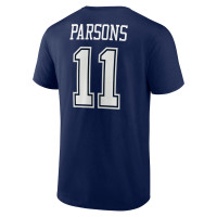 Micah Parsons Dallas Cowboys Fanatics Branded Player Icon Name & Number T-Shirt - Navy