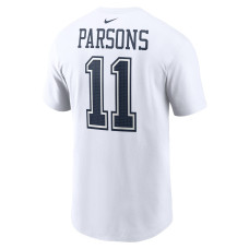 Micah Parsons Dallas Cowboys Nike  Player Name & Number T-Shirt -  White